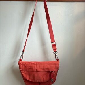 Lululemon Orange Crossbody Bag